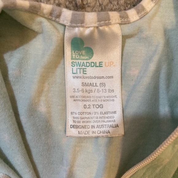 Love to Dream Swaddle Up Lite Sleep Sack - Small - GUC - Picture 3 of 3
